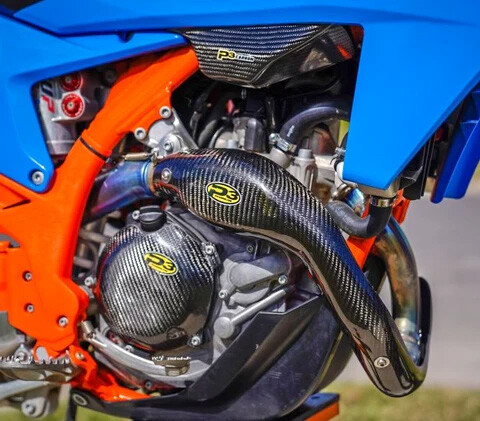 P3 Carbon Fiber Heat Shield KTM / Husqvarna / Gas Gas 450cc 2023-2025