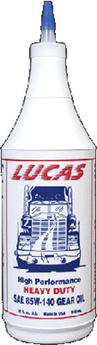 LUCAS HEAVY DUTY GEAR OIL 85W-140 QT