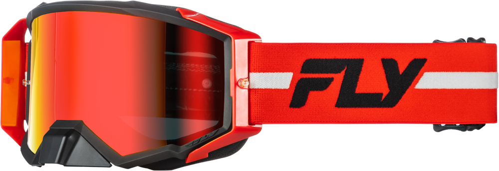 Fly Racing Zone Pro Goggle (2026) — Red/Black/Grey
