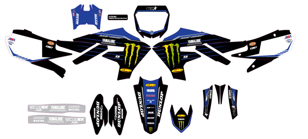 D-Cor Complete Kit 22 Star Yam White Bg