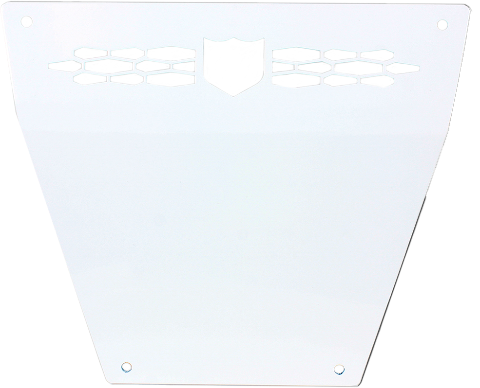 Pro Armor Front Race Skid Plate White Pol