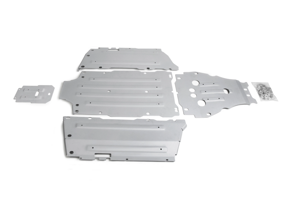 Rival Powersports Usa Alloy Central Skid Plate Pol