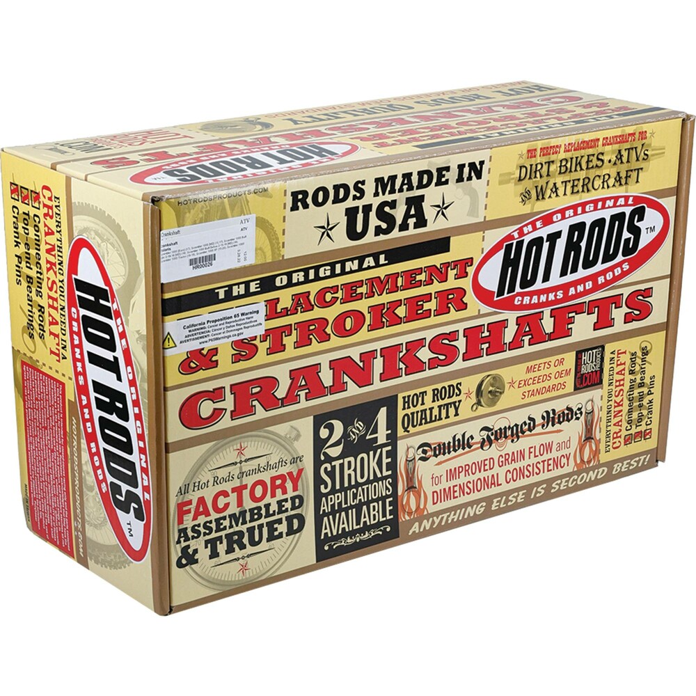 HOT RODS CRANKSHAFT W/RODS POL