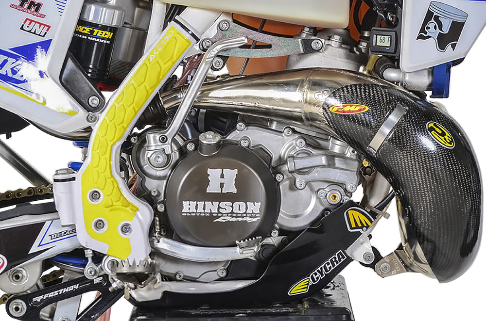 P3 Carbon Fiber Pipe Guard KTM / Husqvarna 250cc-300cc 2017-2019