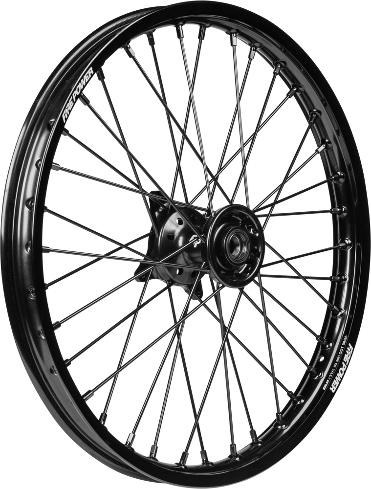 Fire Power Front Wheel 1.60 X 21" Black Suz