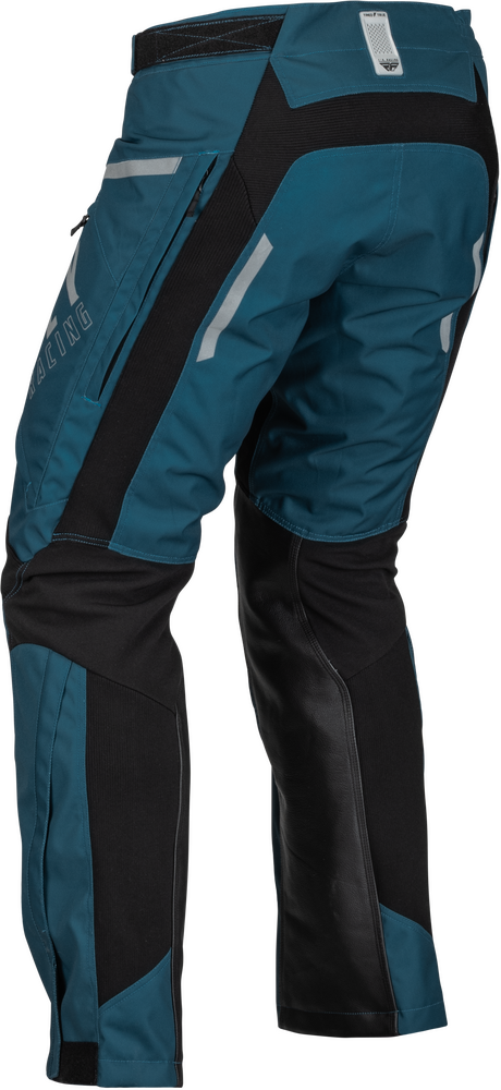 FLY RACING PATROL OVER-BOOT PANTS SLATE BLUE/BLACK SZ 30
