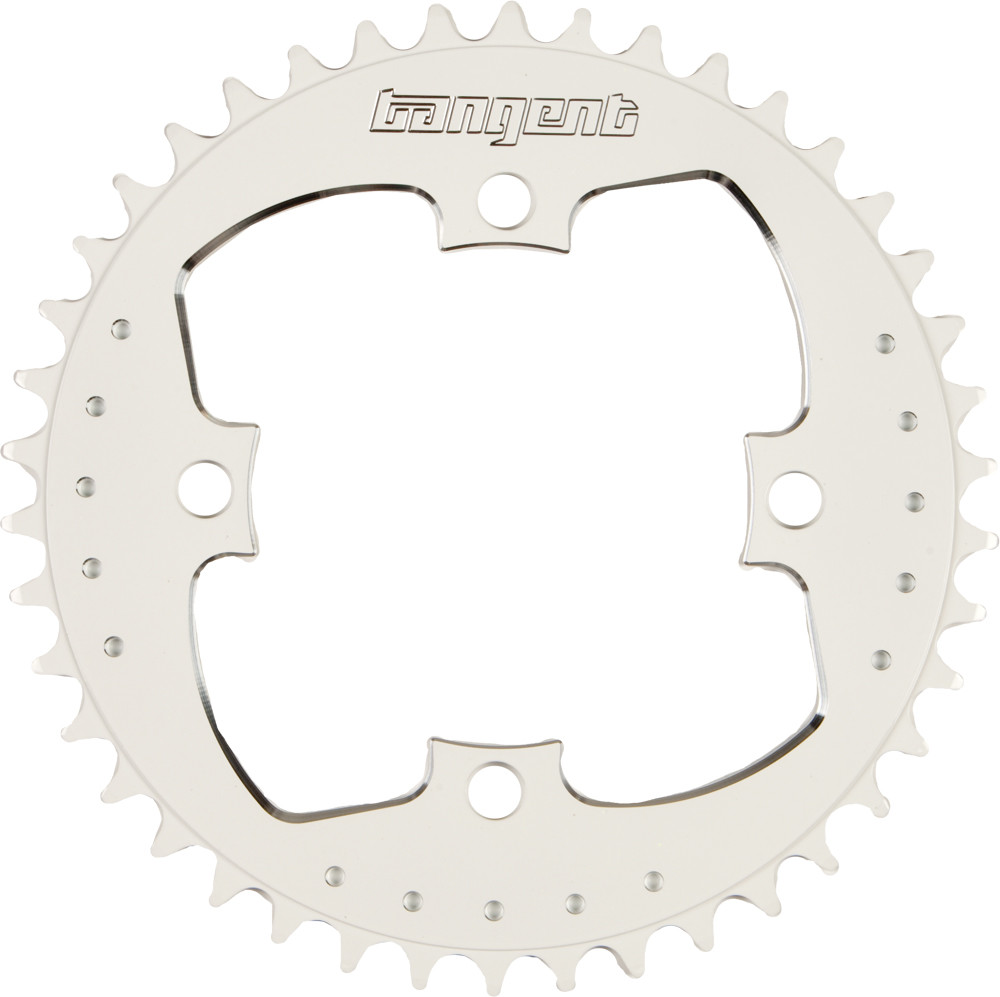 Tangent 4-Bolt Chainring White 39t