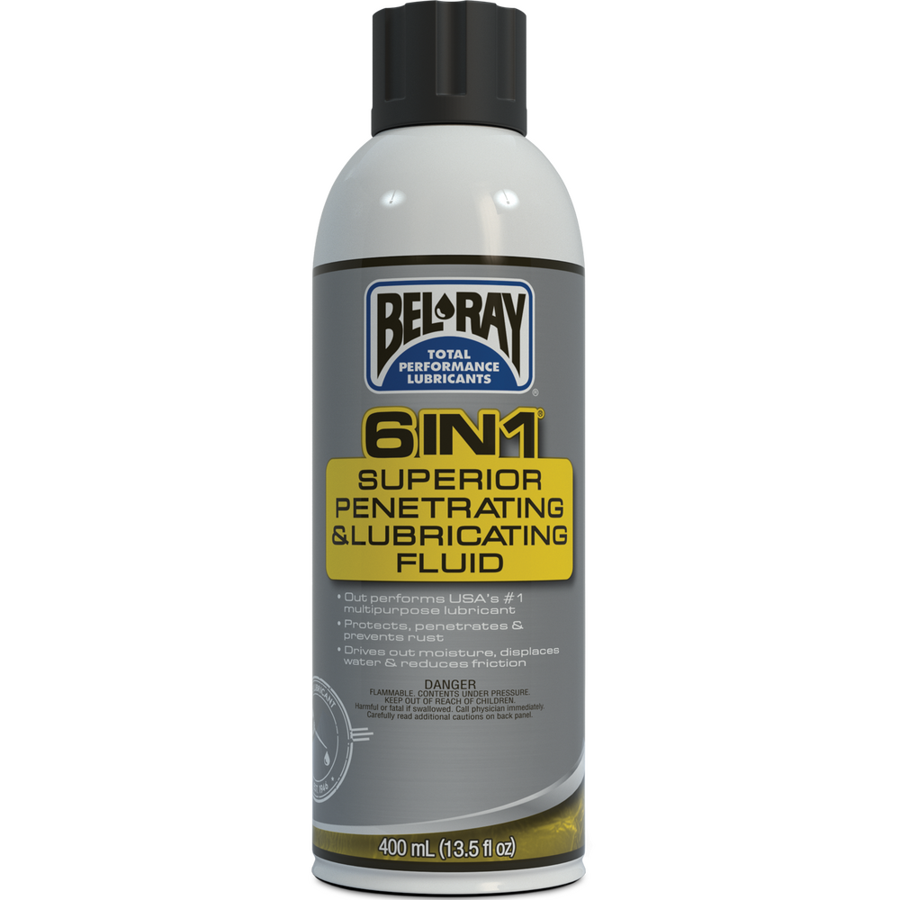 Bel-Ray 6 In 1 Multi-Purpose Lubricant 400ml (12/Case Sold Ea)