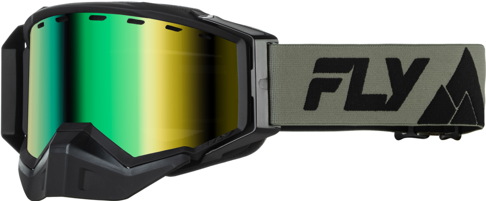 Fly Racing Zone Elite Snow Goggle — Green