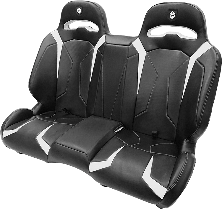 Pro Armor Le Bench Suspension Seats White