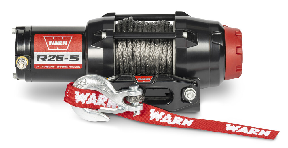 Warn R25-S Synthtic Rope Winch