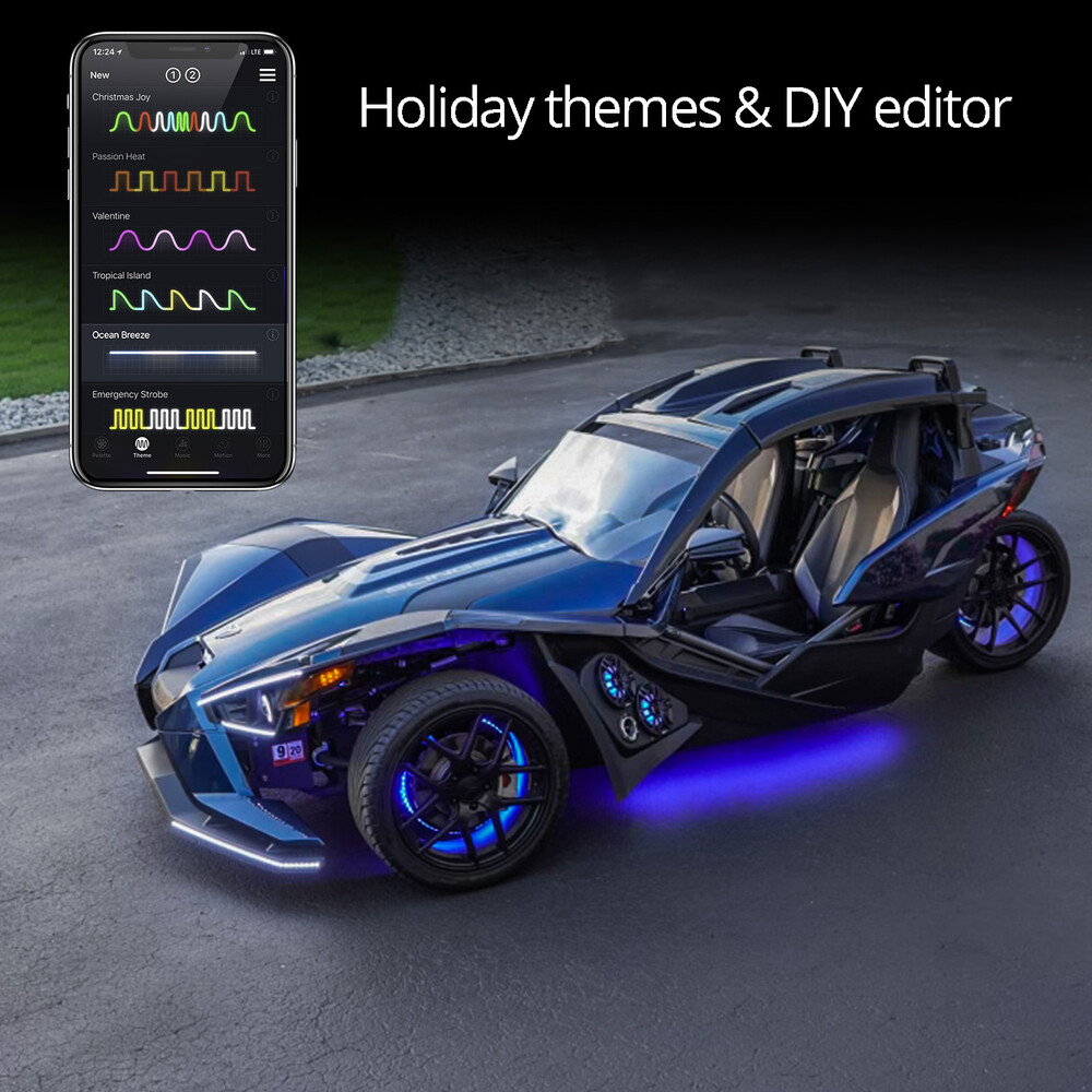 XK GLOW LED UNDERGLOW ADVANCED KIT POL