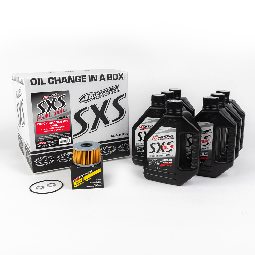 Maxima SxS Full Synthetic Quick Change Oil Kit Honda Talon 1000 2019-2024