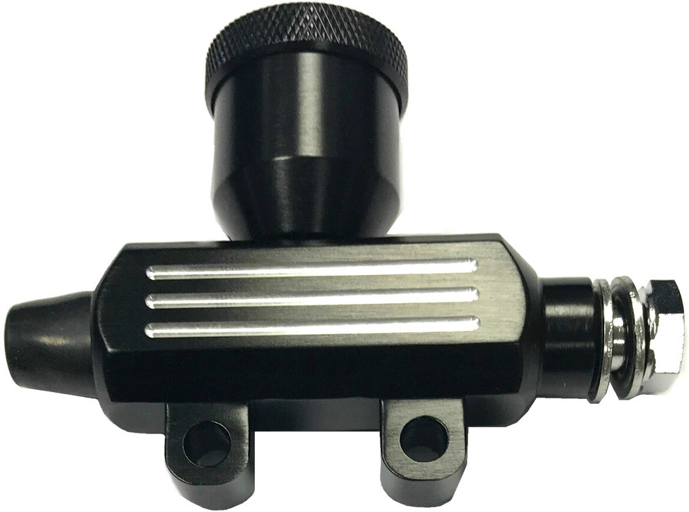 HARDDRIVE SMOOTH REAR MASTER CYLINDER BLACK