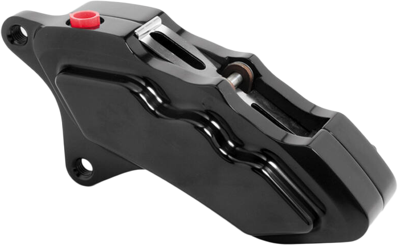 6 PIST DIFF FRONT CALIPER L/H BLACK 00-UP W/ 11.5" ROTOR