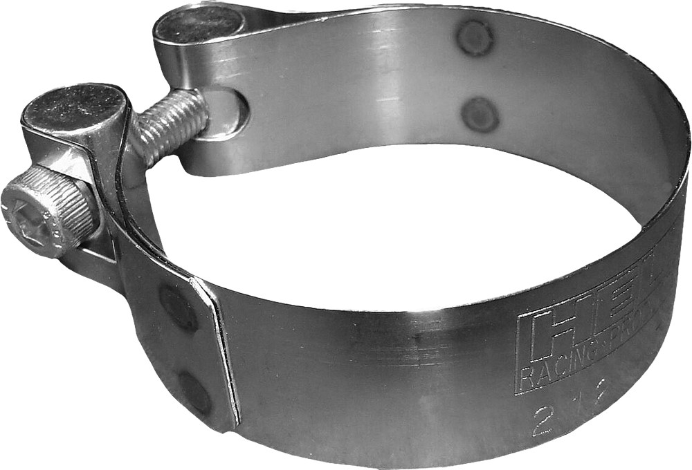 HELIX STAINLESS STEEL EXHAUST CLAMP 2.19-2.37"