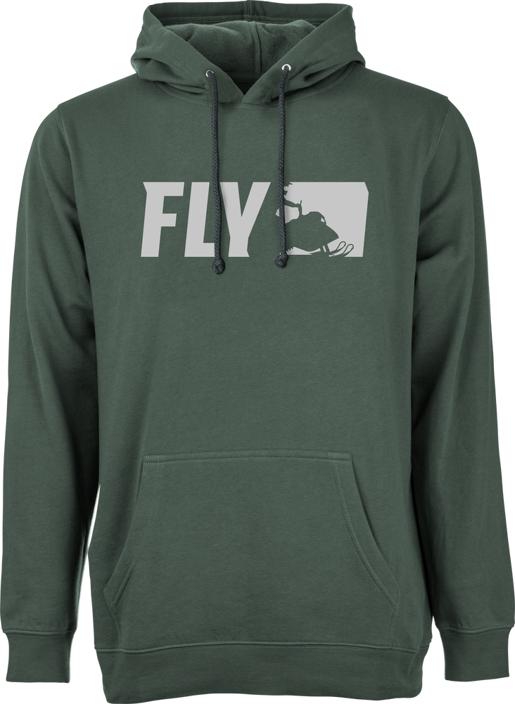 FLY PRIMARY HOODIE ALPINE GREEN 2X