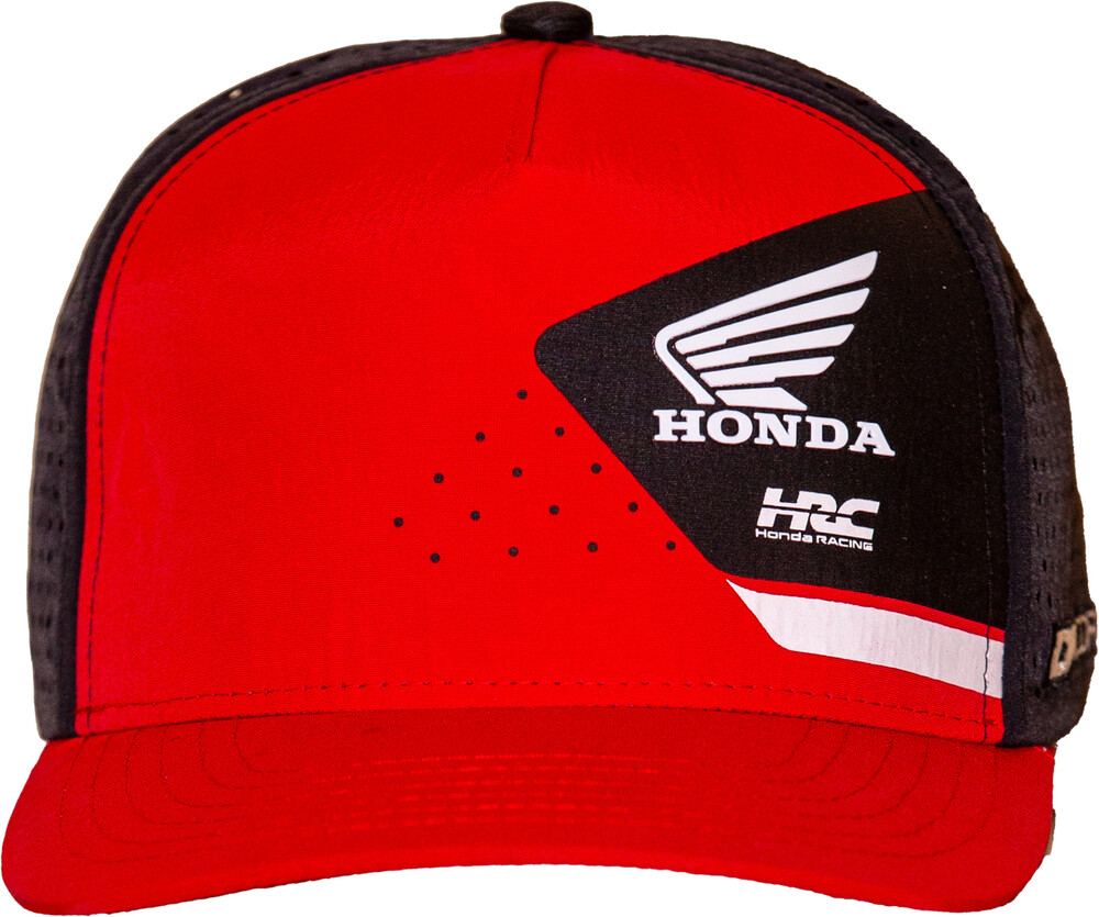 D-Cor HONDA TEAM2 SNAP-BACK RED — Red