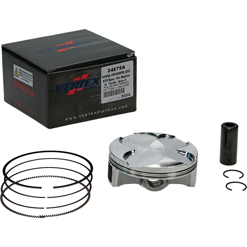 VERTEX PISTON KIT FORGED 78.96/STD 13.9:1 HON