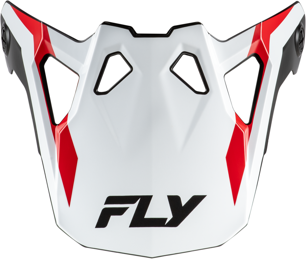 Fly Racing Formula CP Seal Visor (2026) — White/Black/Red