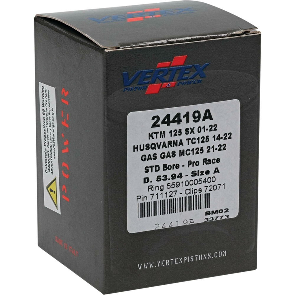 VERTEX PISTON KIT FORGED PRO RACE 53.94/STD GAS/HUSQ/KTM