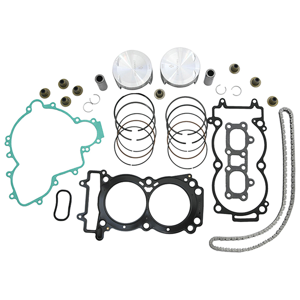 VERTEX TOP END KIT FORGED 92.95/STD 9.0:1 POL