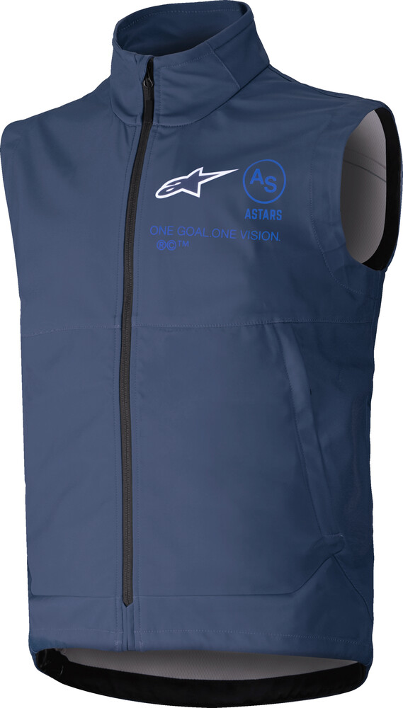 ALPINESTARS TECHSTAR SOFTSHELL VEST NAVY SM