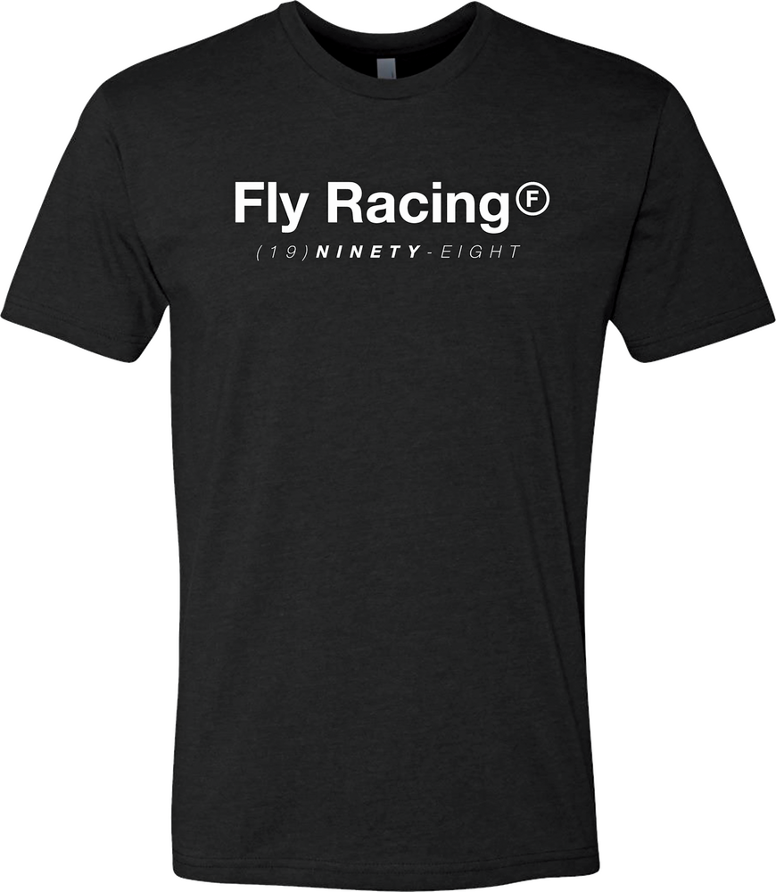 FLY RACING FLY TRADEMARK TEE BLACK MD
