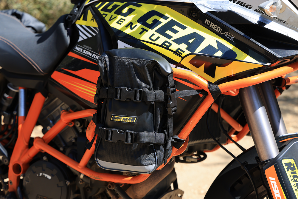 NELSON-RIGG TRAILS END CRASHBAR/TAIL BAG 7L BLACK