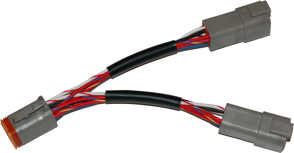 Namz Custom Cycle Pwr Port Plg Y-Adptr Can/Bus Fl 11-Up Fx 12-Up 14-Up Models