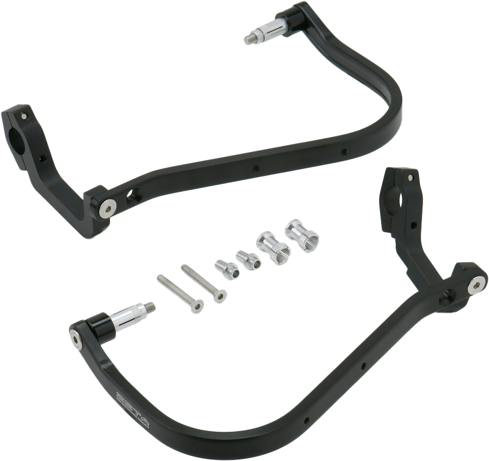 Zeta Adventure Armor Handguards Pr Black Hon
