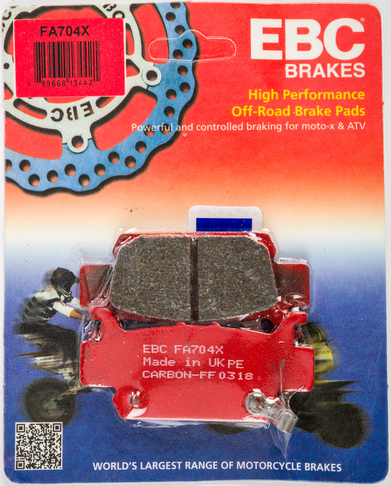 EBC BRAKE PADS FA704X CARBON X SERIES