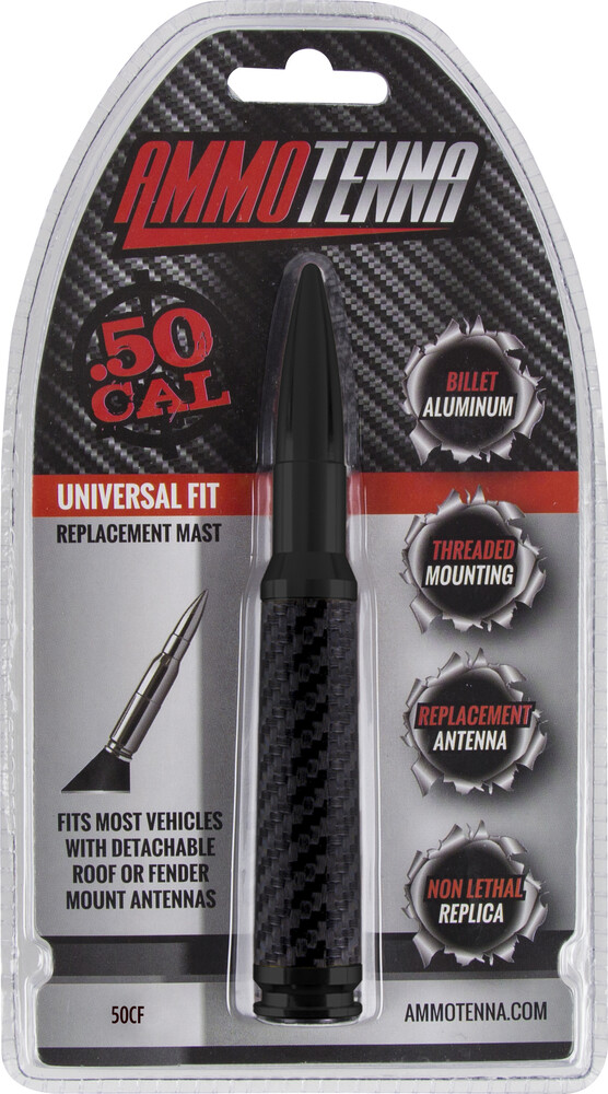 Saddle Tramp 50 Cal Ammotenna Black W/Carbon Fiber
