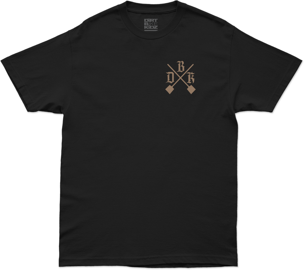 Dbk Camo Shovels Tee — Black
