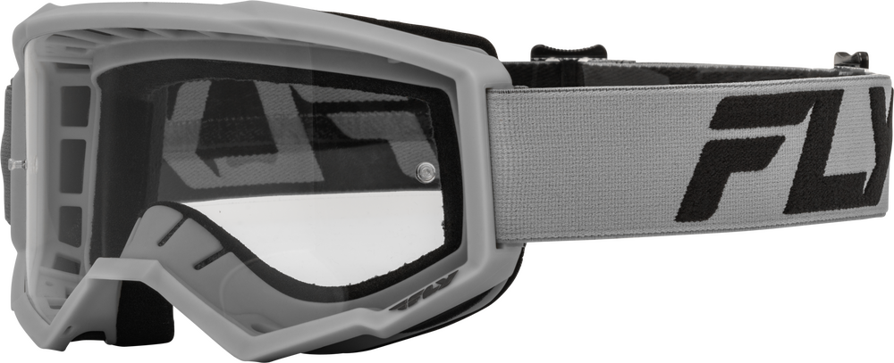 Fly Racing Focus Goggles (2024) — Silver/Charcoal