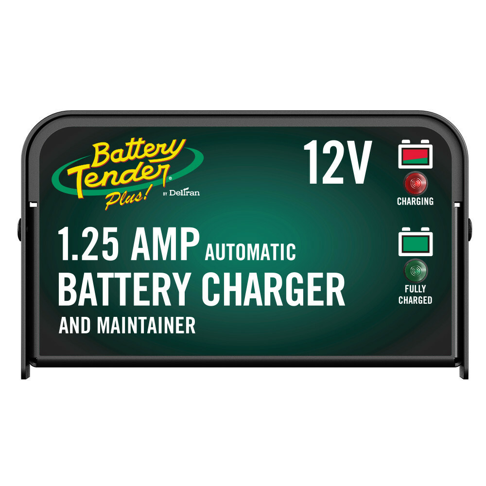 BATTERY TENDER PLUS 1.25 AMP 12 VOLT CHARGER