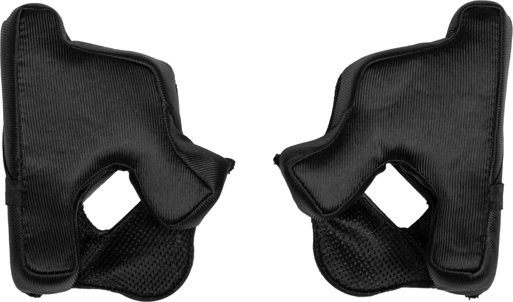 FLY RACING WERX-R HELMET CHEEK PADS BLACK MD 30MM