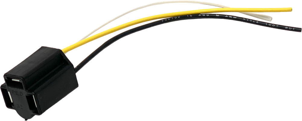 NAMZ CUSTOM CYCLE REPLACEMENT HEADLAMP H4 PIGTAIL-MODELS W/H4 HEADLT