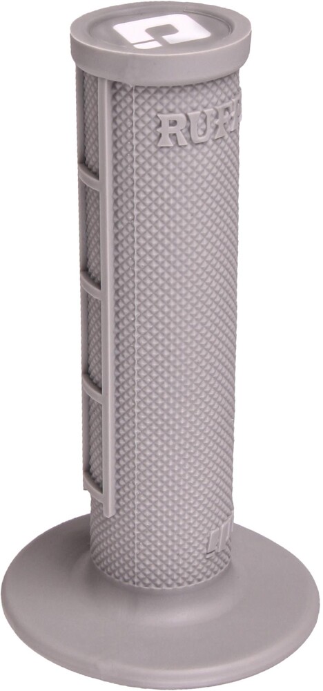 ODI HALF WAFFLE LOCK-ON GRIP GREY/SOFT COMPOUND