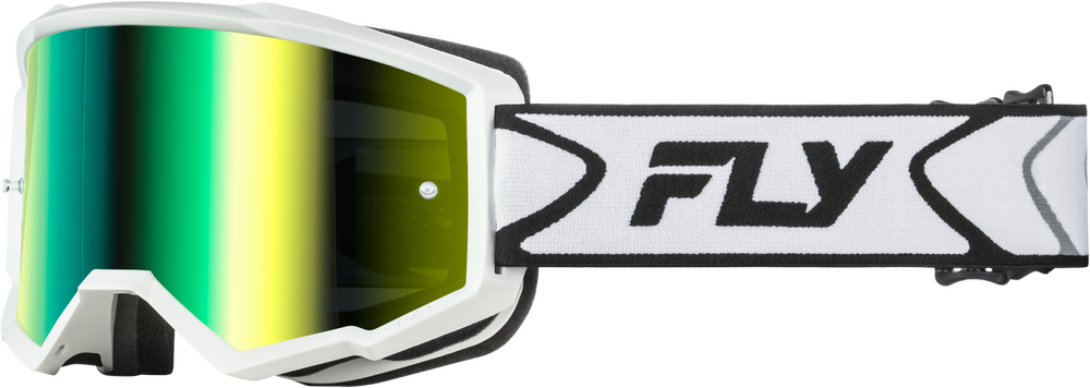 Fly Racing Youth Zone Goggles (2026) — White/Black