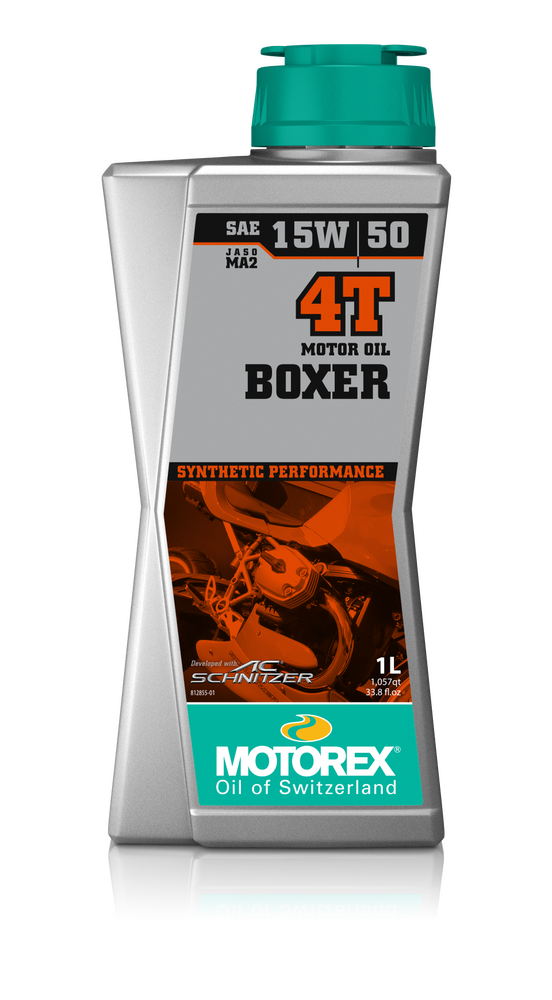 MOTOREX BOXER 4T 15W50 1LT 10/CASE