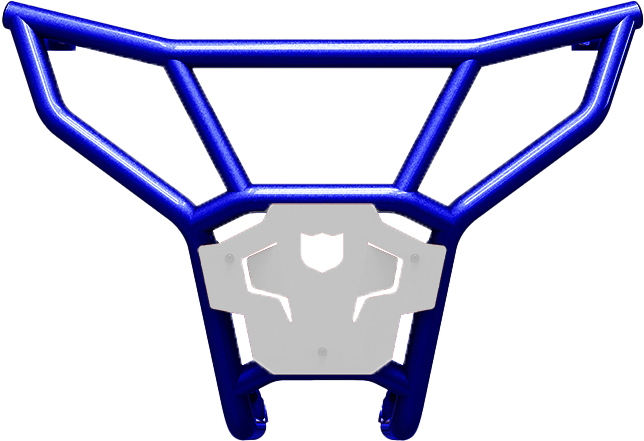 REAR SPORT BUMPER BLUE POL