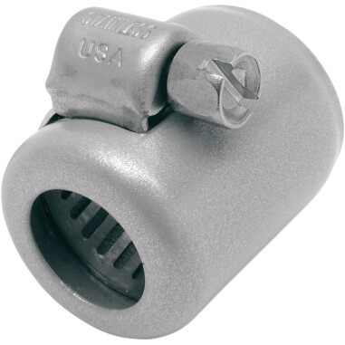 NAMZ CUSTOM CYCLE SILVER 1/4"- TO 5/16" ID HOSE CLAMPS 6-PK
