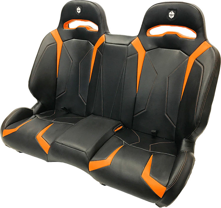 Pro Armor Le Bench Suspension Seats Orange
