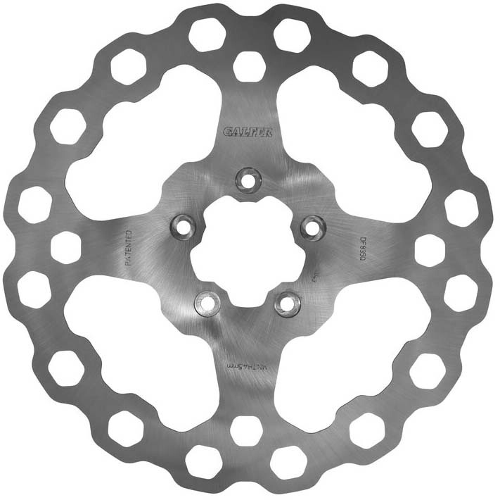 GALFER ROTOR 11.8" SOLID CUBIQ FR STAINLESS