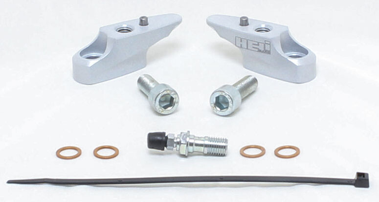 Helibars Handlebar Risers Silver Bmw
