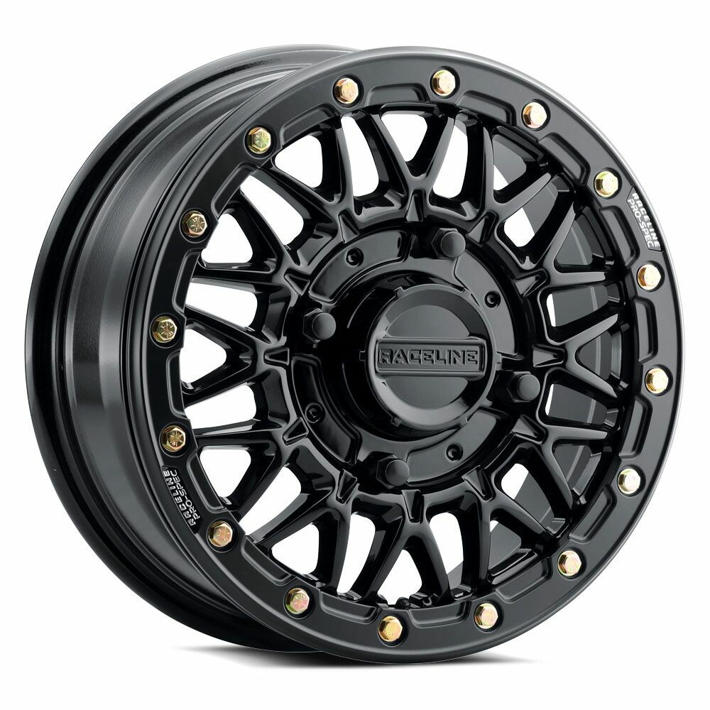 Raceline Omega 15x6 4/137 +40mm Gloss Black