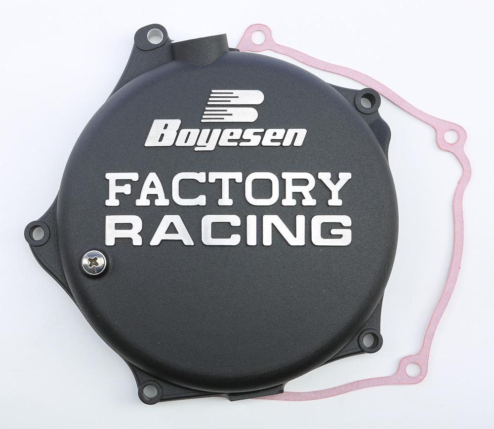 FACTORY RACING CLUTCH COVER BLACK