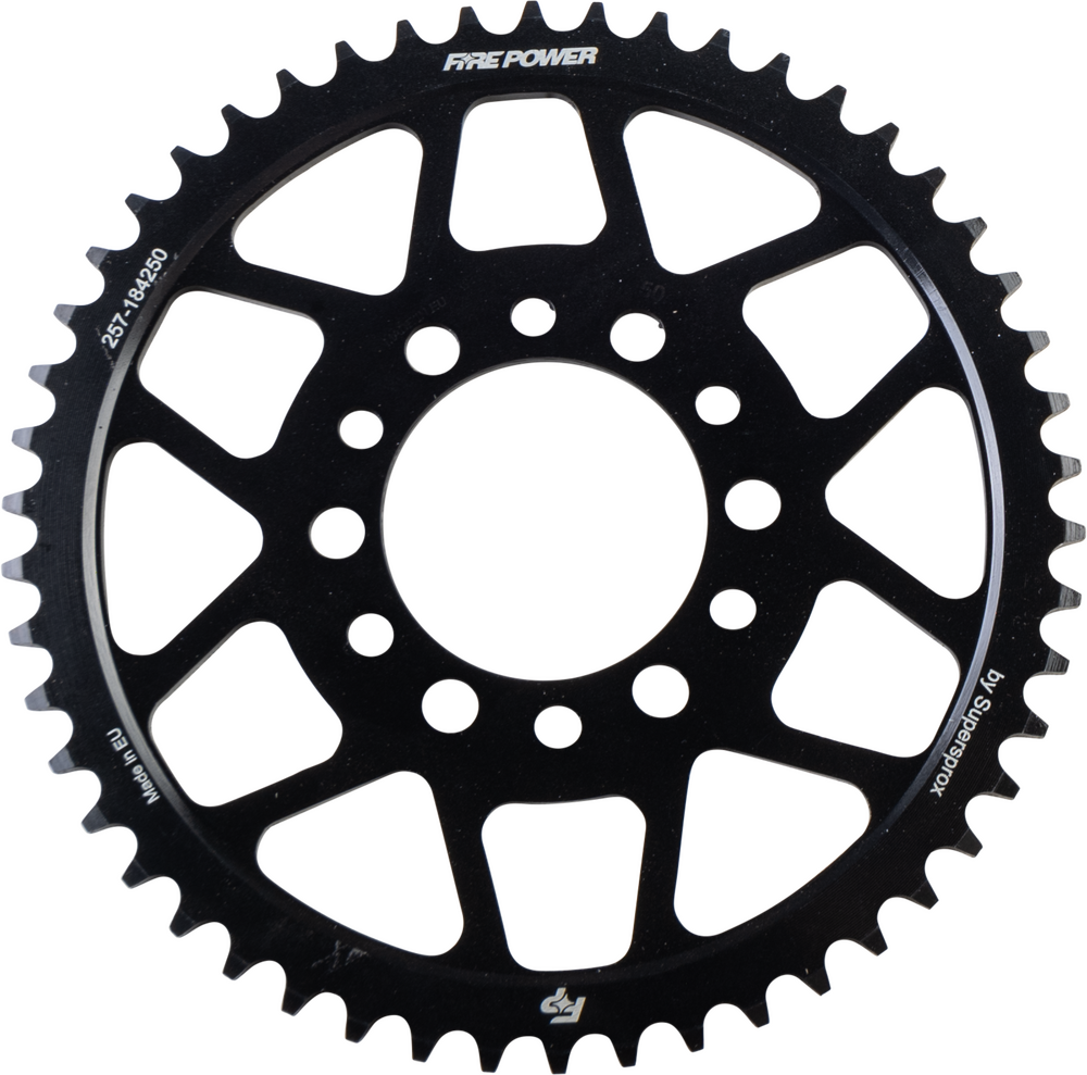 FIRE POWER REAR SPROCKET STEEL 50T BLK