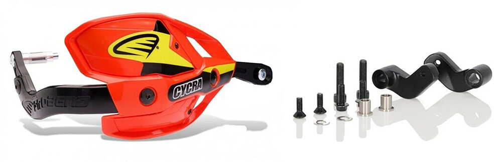 Cycra Probend Ultra Bar Pack W/Flexx Link Bar Mount Red